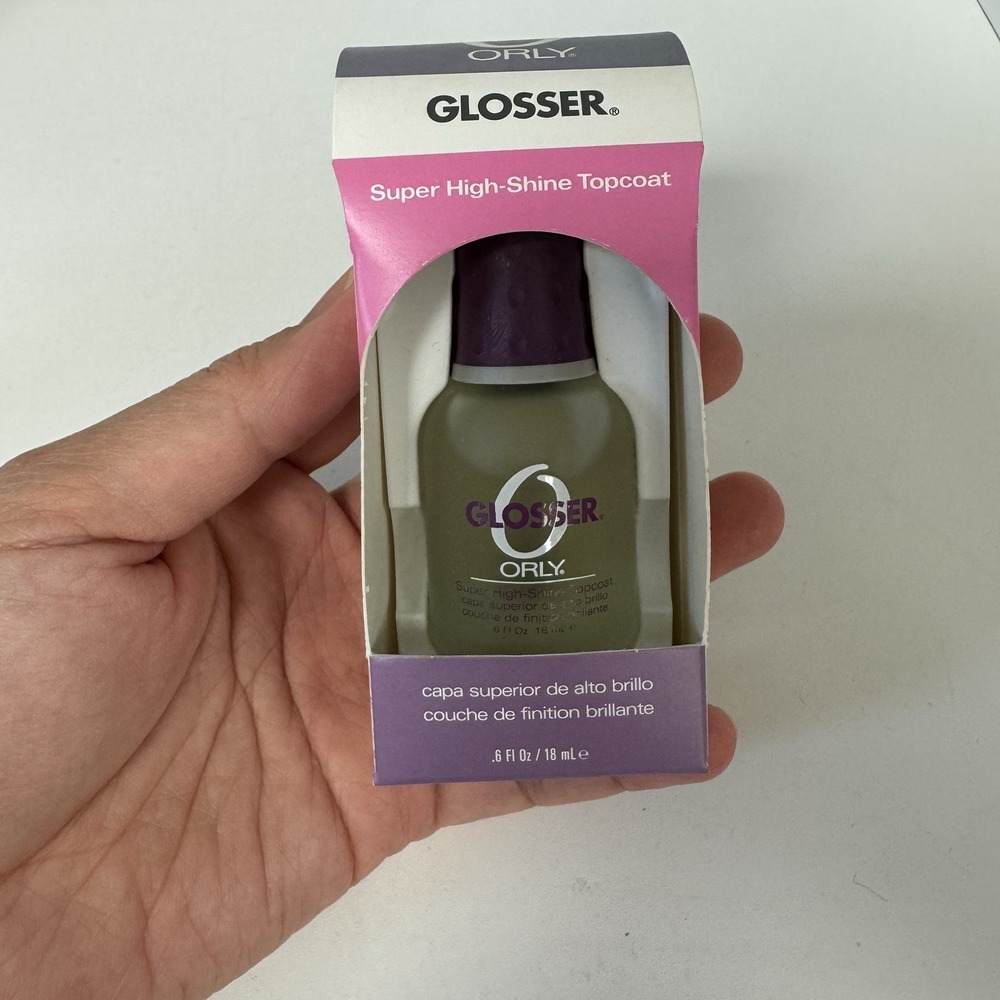 Orly Glosser Super High-Shine Top Coat 0.6 oz/18 mL Nail Lacquer